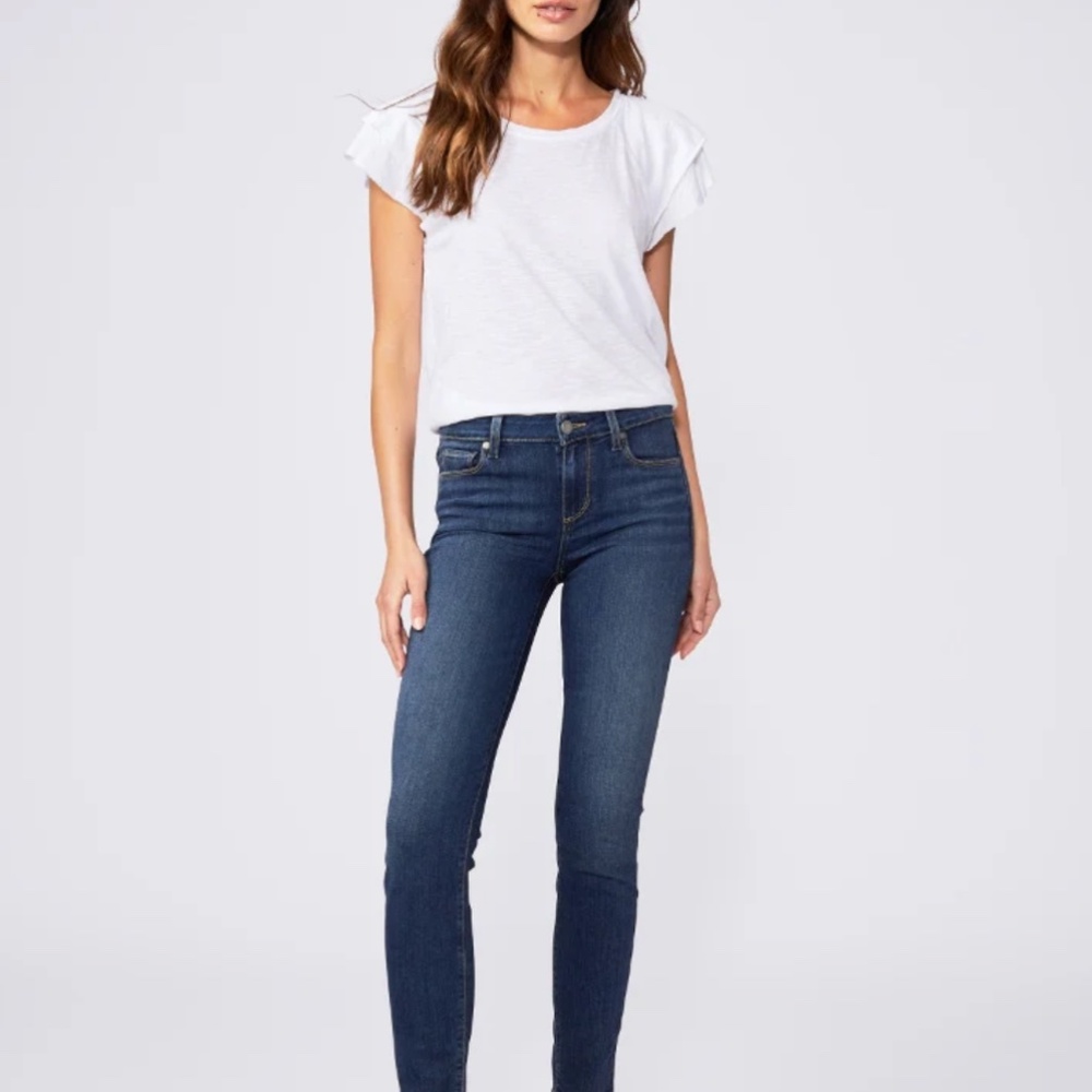 Paige Verdugo Ankle Jeans Women's Size 32‎ Nottingham Wash